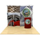 10ft 3D SNAP Pop-Up Display Kit 5