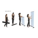 Mercury Hybrid 36" Retractable Banner Stand w/ iPad kit