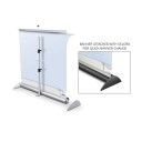 Mercury Hybrid 36" Retractable Banner Stand w/ iPad kit