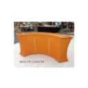 Formz 100" Crescent Counter