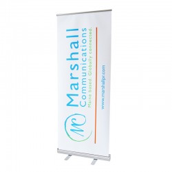 Econoroll 31" wide Retracting Banner Stand