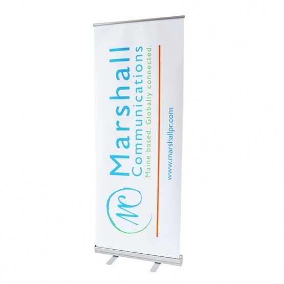 Econoroll Retracting Banner Stand