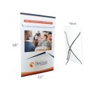 Silent Seller COUNTER TOP BANNER STAND