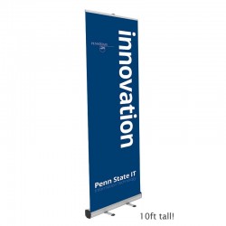 BoostXL 10ft tall Retracting Banner Stand