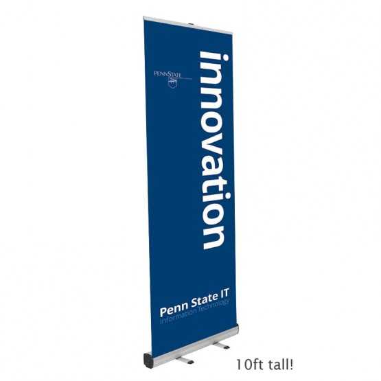 BoostXL 10ft tall Retracting Banner Stand