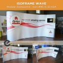 ISOframe Wave Modular Backwall Kit