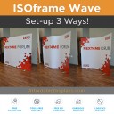 ISOframe Wave Modular Backwall Kit