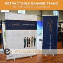 Boost 60" wide Retracting Banner Stand