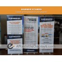 Boost 31" wide Retracting Banner Stand