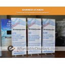 Boost 31" wide Retracting Banner Stand