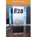 Boost 31" wide Retracting Banner Stand