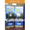 Boost 31" wide Retracting Banner Stand