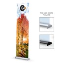 Mercury Hybrid 24" Retractable Banner Stand