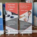 Econoroll Retracting Banner Stand