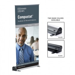 BannerUP Plus 35" wide Retracting Banner Stand