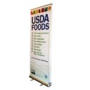 Take2 33" Double Sided Retracting Banner Stand