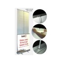 Take2 33" Double Sided Retracting Banner Stand