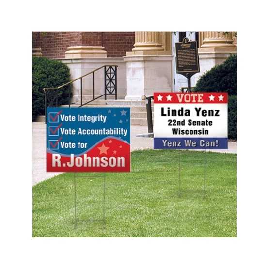 18" x 24" Ground Stake Yard Sign