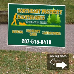 18" x 24" Ground Stake Yard Sign