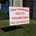 24" x 36" Ground Stake Yard Sign