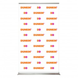 SuperScreenXL 48" Step & Repeat Retracting Banner Stand