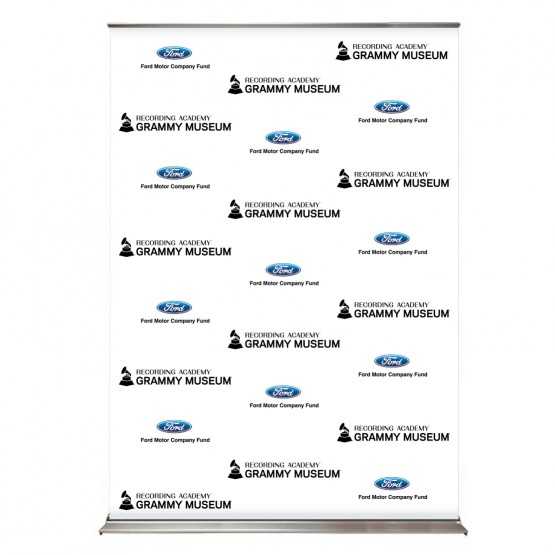 SuperScreenXL 60" Retracting Banner Stand