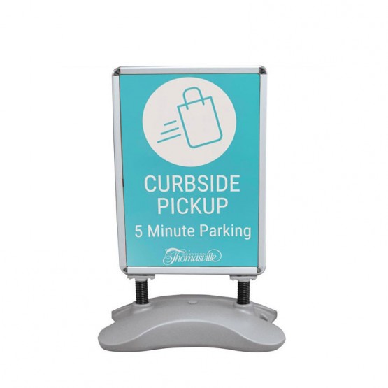All Weather Outdoor Sidewalk Sign - Social Distancing Solutions