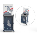 Mini Pop-Up Sanitizing Cart