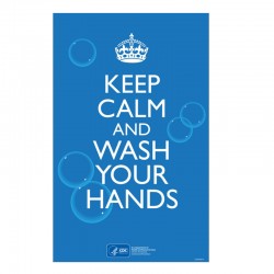 Keep Calm 11x17 Metal Sign