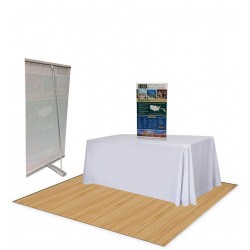 L-Banner Countertop Banner Stand