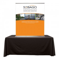 SuperScreenXL 48" Table Top Banner Stand