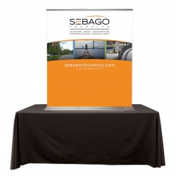 SuperScreenXL 48" Table Top Banner Stand