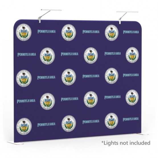 10ft Pennsylvania Step & Repeat PR Backdrop