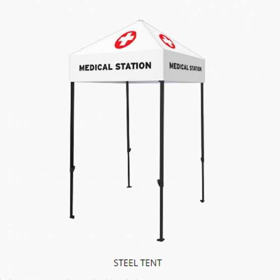 5x5 Zoom Economy (Steel) Popup Tent