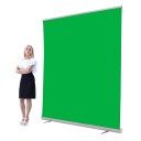 Jumbo 6ft Retracting Green Screen Banner Stand