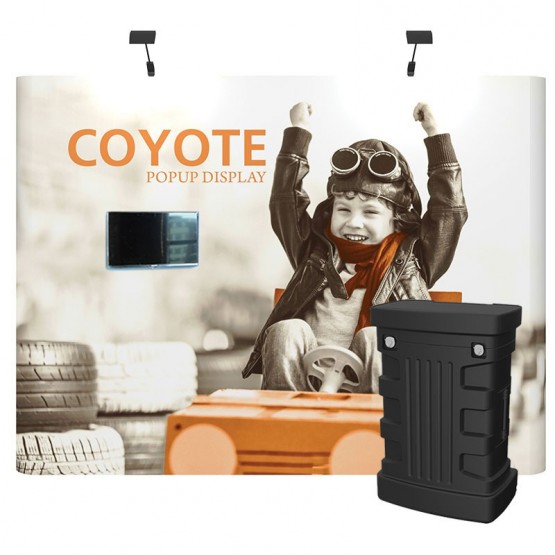 11ft Coyote Full Graphic Panel Straight Media Kit