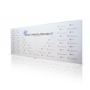 20ft Lunar Straight Tension Fabric Display