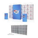 8x3 Star Tension Fabric Display Kit 3