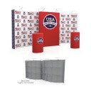 8x3 Star Tension Fabric Display Kit 4