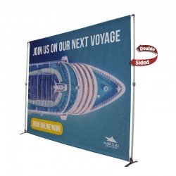 10ft Bravo 2-Sided Adjustable Banner Stand Kit