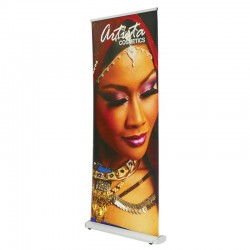 Puggle 33" wide Retracting Banner Stand