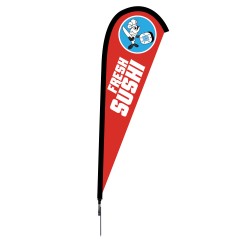 7.5 ft. Small Sunbird Flag Single Sided Graphic Package