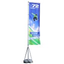13 ft. Mondo Flag Single Sided Graphic Package