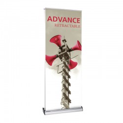 Advance 31.5" Double Sided Retractable Banner Stand