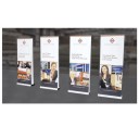 Advance 31.5" Double Sided Retractable Banner Stand