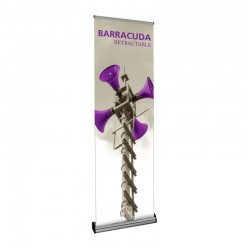 Barracuda 23.5" Retractable Banner Stand