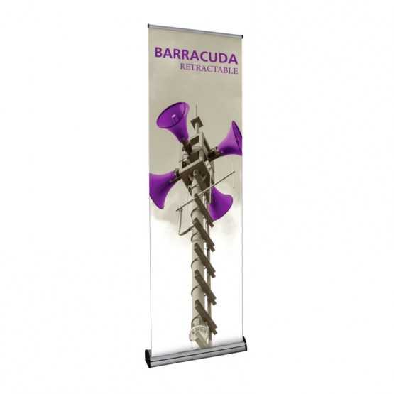 Barracuda 23.5" Retractable Banner Stand