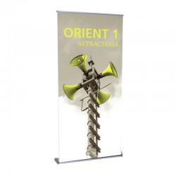 Orient 39.25" Retractable Banner Stand