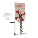 Advance 31.5" Double Sided Retractable Banner Stand