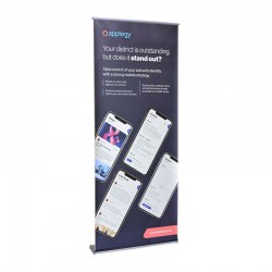 Orient 31" wide Retracting Banner Stand